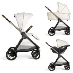 CHICCO Bellagio Trio babakocsi szett Flexi mózeskosárral és Kory Plus hordozóval 