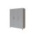 Flip Grey 3 osztású szekrény