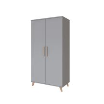 Flip Grey 2 osztású szekrény
