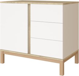 Loop White & Oak Komód