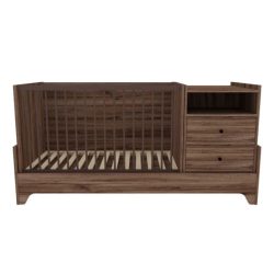 Nest Walnut kombi babaágy