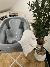 0 Szürke összecsukható baba fürdetőkád