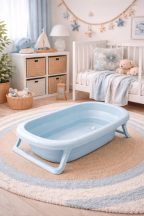 0 Babakék összecsukható baba fürdetőkád