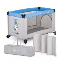PETITE&MARS Utazóágy Koot Zebra Super Power