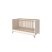 FLIP White & Oak átalakítható 140-es babaágy